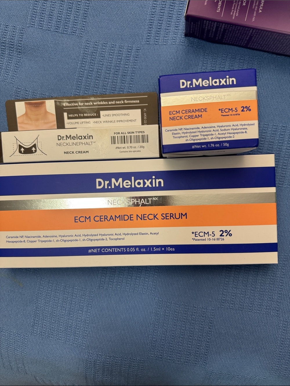 Dr.Melaxin 3 Piece Perfect Neck Wrinkle Care Set